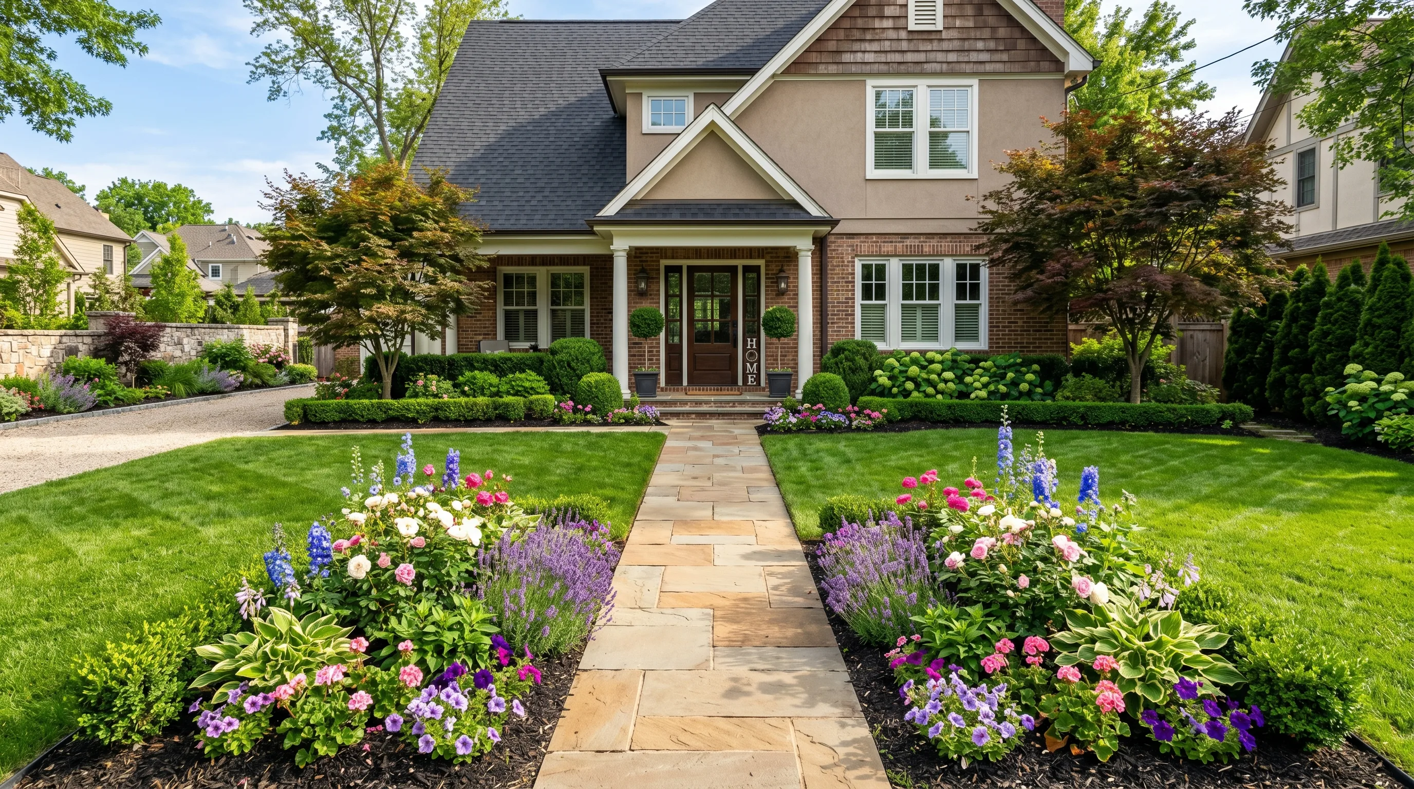10 Front Yard Garden Design Ideas to Boost Curb Appeal